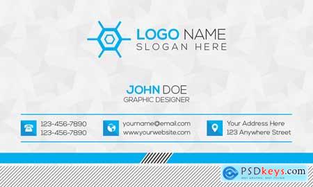 Clean And Modern Business Card Design - Corporate Identity Template o86803