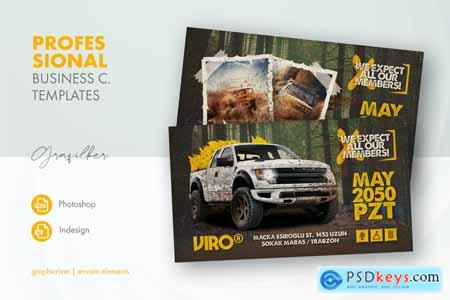 Off Road Business Card Templates 27450366