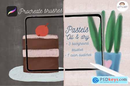 Pastels brushes for Procreate iPad NL4H3PE