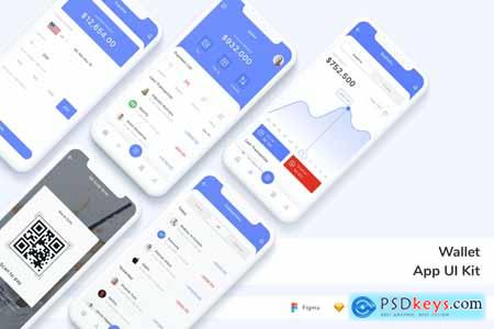 Wallet App UI Kit R8JV8Y2