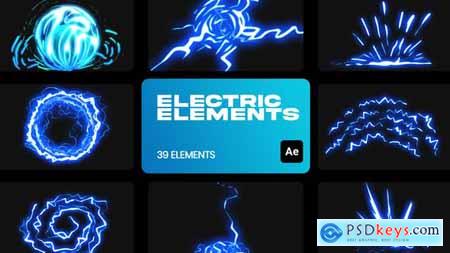 Electricity Cartoon VFX for After Effects 36191300