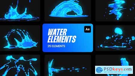 Water Cartoon FX for After Effects 36189143