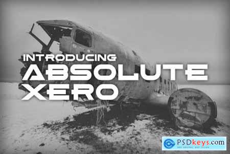 Absolute Xero Display Font