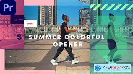 Summer Colorful Opener Premiere Pro 36174345