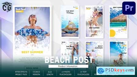 Travel Beach Social Promo Mogrt 178 36249847