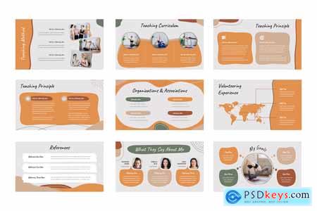 Abstract Powerpoint, Keynote and Google Slides Presentation Templates