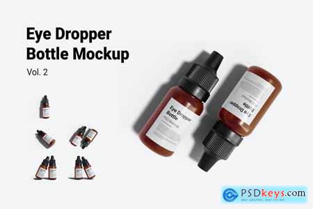 Eye Dropper Bottle Mockup Vol.2 H38GBV4