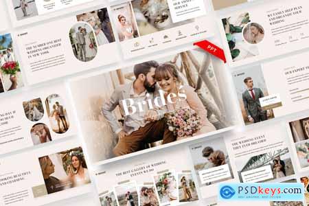 Brides - Wedding Planner & Organizer Powerpoint, Keynote and Google Slides Templates