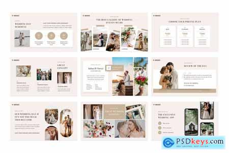 Brides - Wedding Planner & Organizer Powerpoint, Keynote and Google Slides Templates