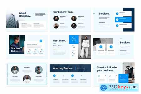 Generalo - Corporate Business Powerpoint, Keynote and Google Slides Templates
