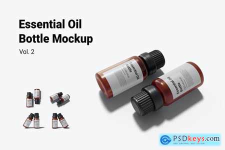 Essential Oil Bottle Mockup Vol.2 4Z4U48J