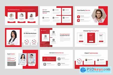 Pharmaco - Medical Fashion Powerpoint, Keynote and Google Slides Templates