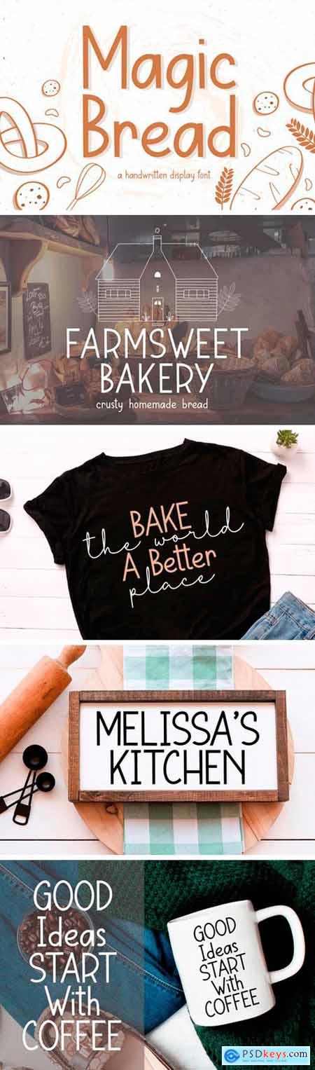 Magic Bread Display Font