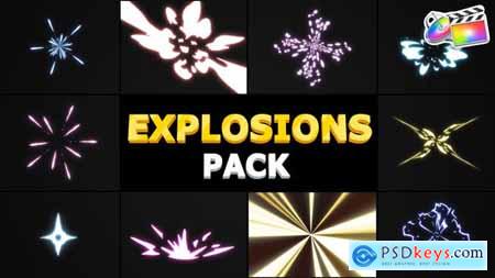 Cartoon Explosions Pack FCPX 36253649