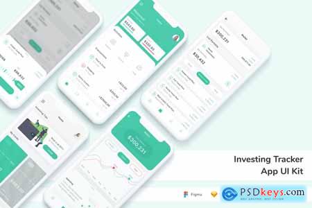 Investing Tracker App UI Kit Q62HDVD