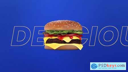 Tasty Burger 3D Intro 36230889