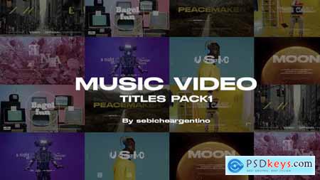 Music Video Titles (Pack 1) 36299786