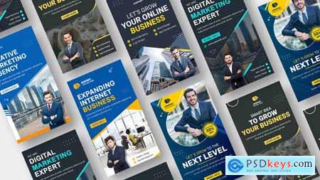 Business Corporate Promo Stories Pack 36299134