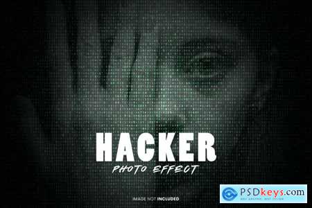 Hacker style photoshop template 53867FN