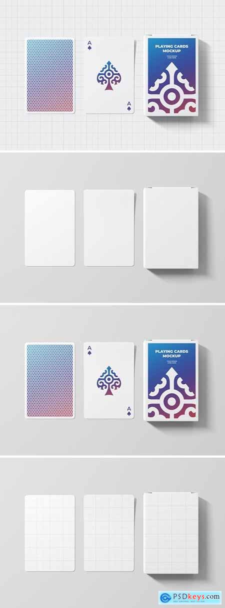 Playing Cards Mockup