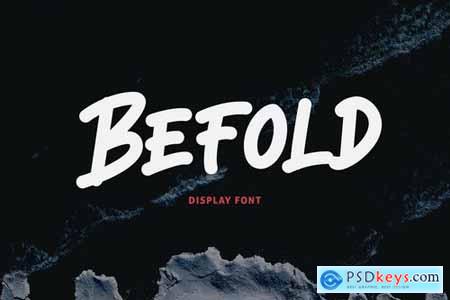 Befold - Display Font