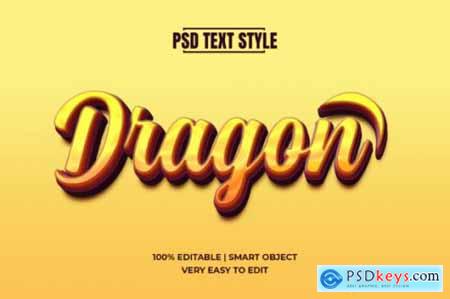 Editable 3D Text Style Effect Bundle PSD