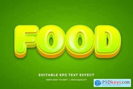 Editable 3D Text Effect Bundle green