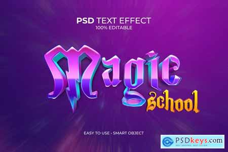 Magic School Text Effect RW854YZ