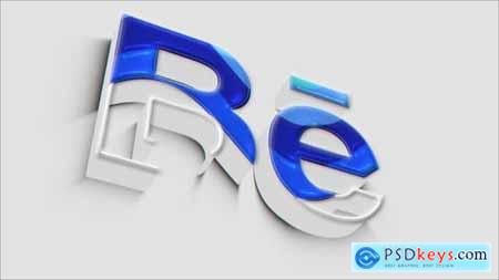 3D Clean Logo Reveal 36384219