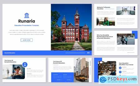 Runaria - Education Powerpoint, Keynote and Google Slides Templates
