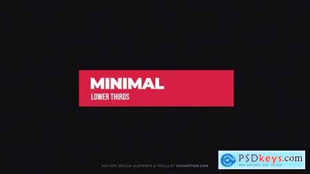 Lower Thirds - Minimal I 36399250