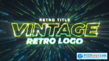 Vintage Video Game Title & Logo 36364386
