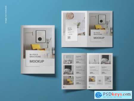 05 Bi Fold Brochure Mockups