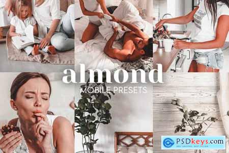 Almond Lightroom Mobile Presets 6882190