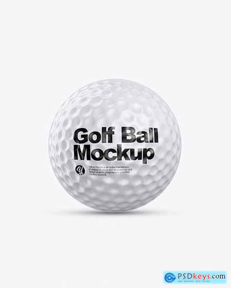 Golf Ball Mockup 95204
