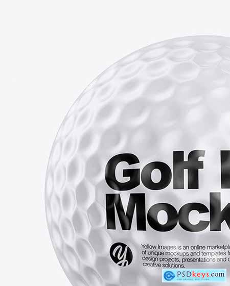 Golf Ball Mockup 95204