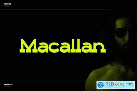 Macallan Typeface