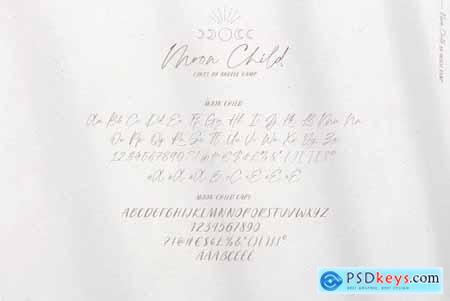 Moon Child font duo