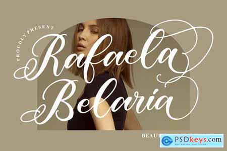 Rafaela Belaria Script Font