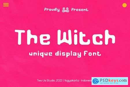 The Witch - Unique Display Font