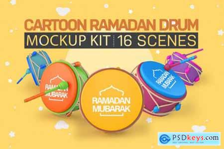 Cartoon Ramadan Drum Kit 7020997