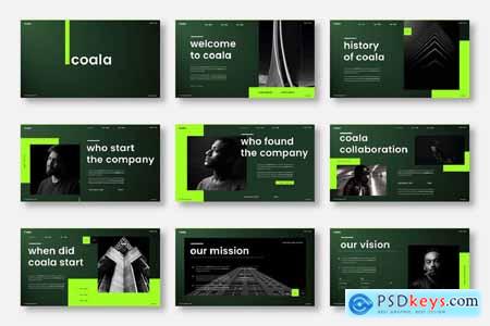 Coala  Business Powerpoint, Keynote and Google Slides Template
