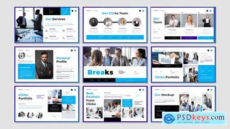 Clicko - Business Powerpoint, Keynote and Google Slides Template