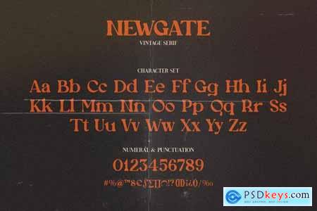 Newgate Font