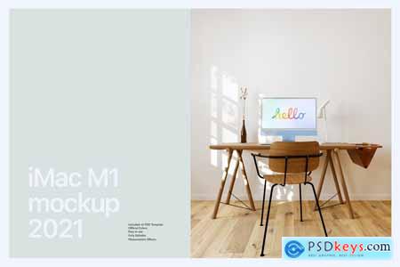 iMac Mockup PSD HBEJQ5S