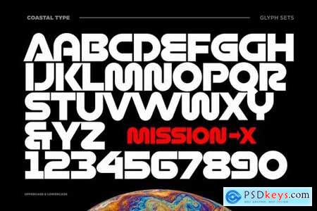 Mission X Font