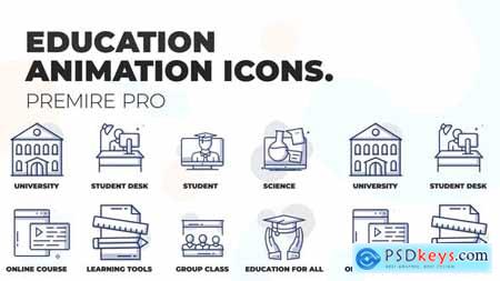 Online education Animation Icons (MOGRT) 36441048