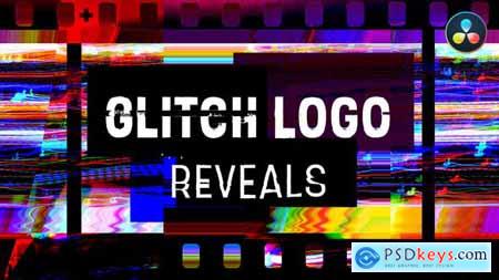 Glitch Logo Reveals For DaVinci Resolve 36422103