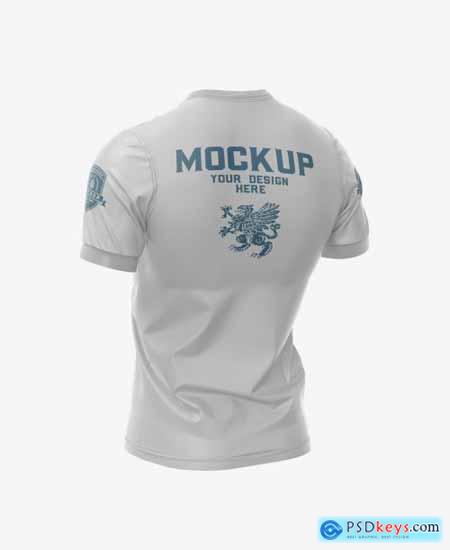 Mens Sports T-shirt Mockup PSD