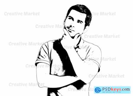 Vector Maker Photoshop Action 7038903